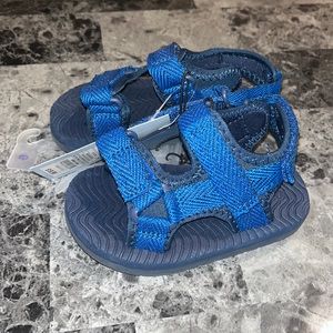 Cat and Jack Toddler Boys Zion Sandals Blue Strappy